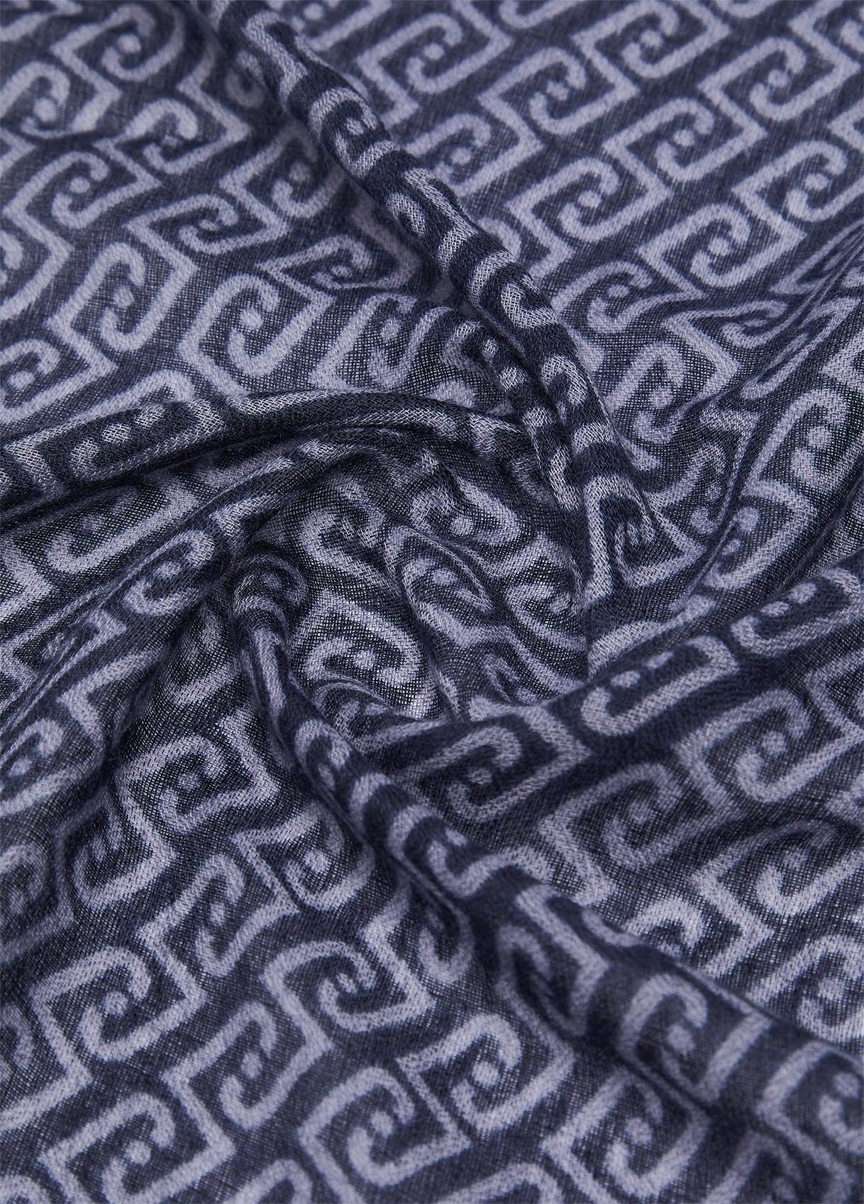 Liu Jo Jeans 2F6063 Stola Foulard Animalier Midnight 70x180