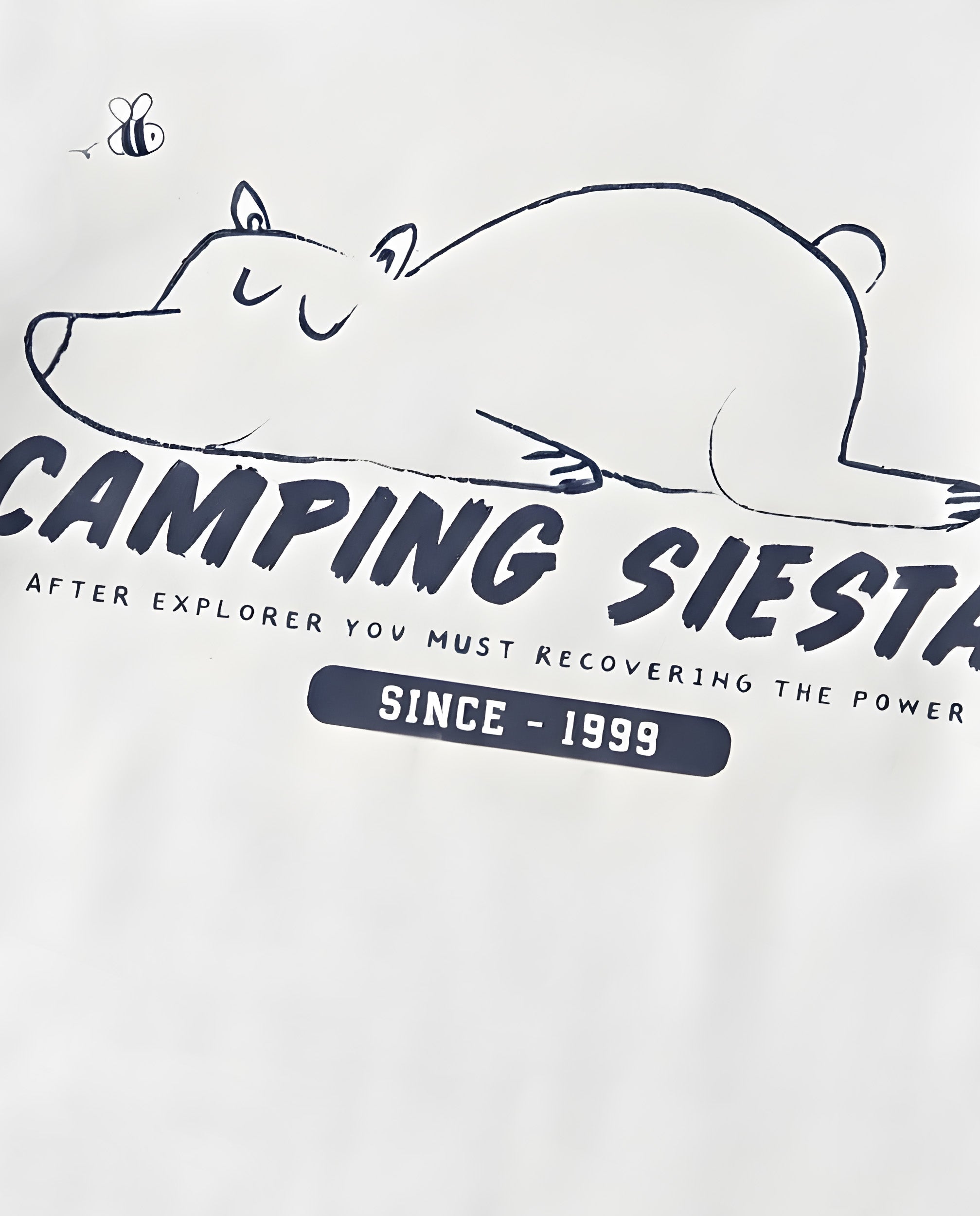 TucTuc Magliette Maglia Bambino Bianca Orso Cotone