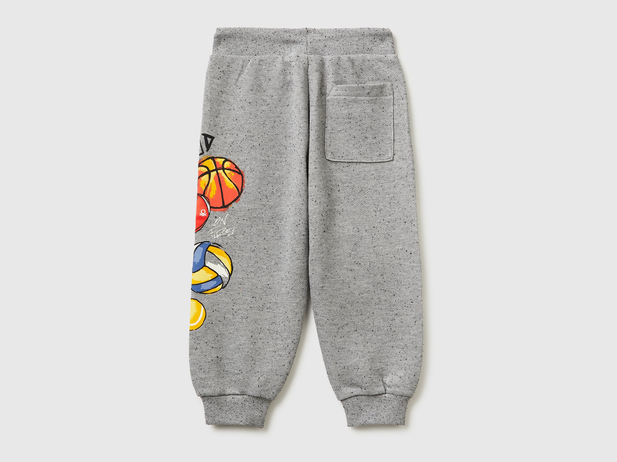 United Colors of Benetton Joggers Bimbo Stampa Cotone 116