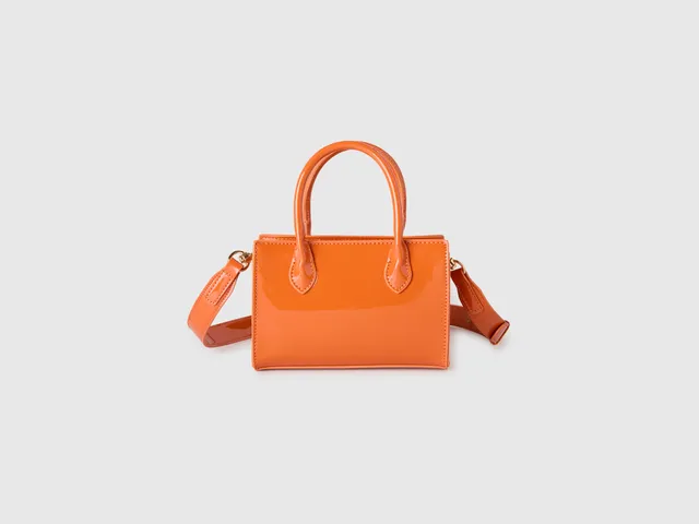 United Colors of Benetton Bags borsa vernice mini taglia OS