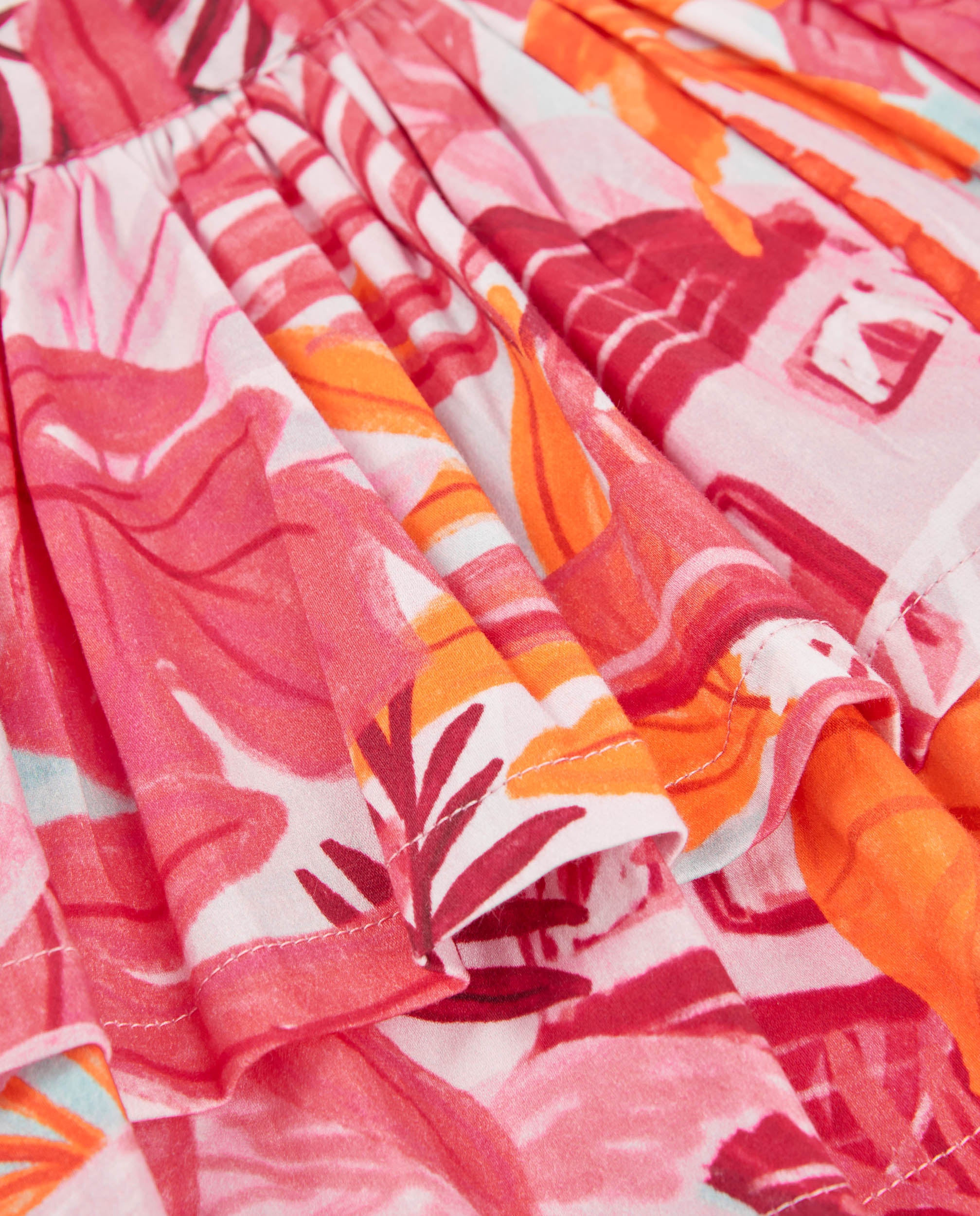 TucTuc Gonne Gonna Bambina Rosa Strati Tropicale