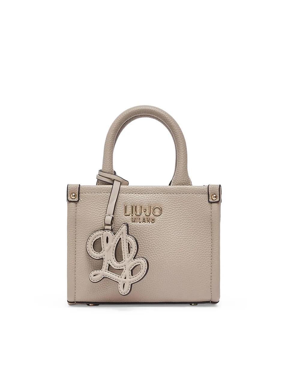 Liu Jo Borse Borsa Mini Jacquard Beige 18x10x15