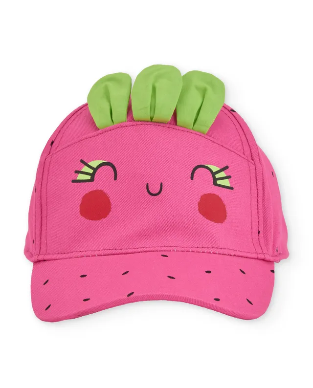 TucTuc Accessori Cappellino Foglioline Rosa Bimba