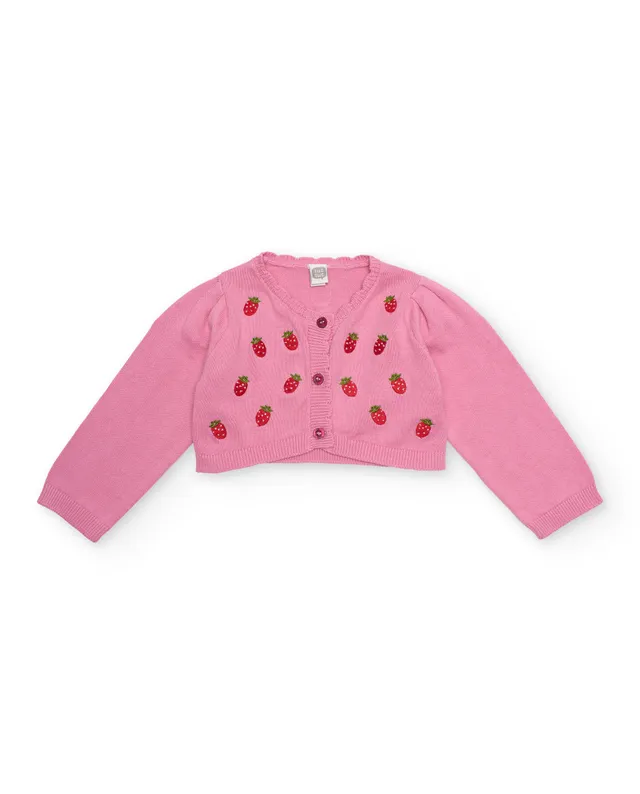 TucTuc Maglioni cardigan neonata rosa fragoline