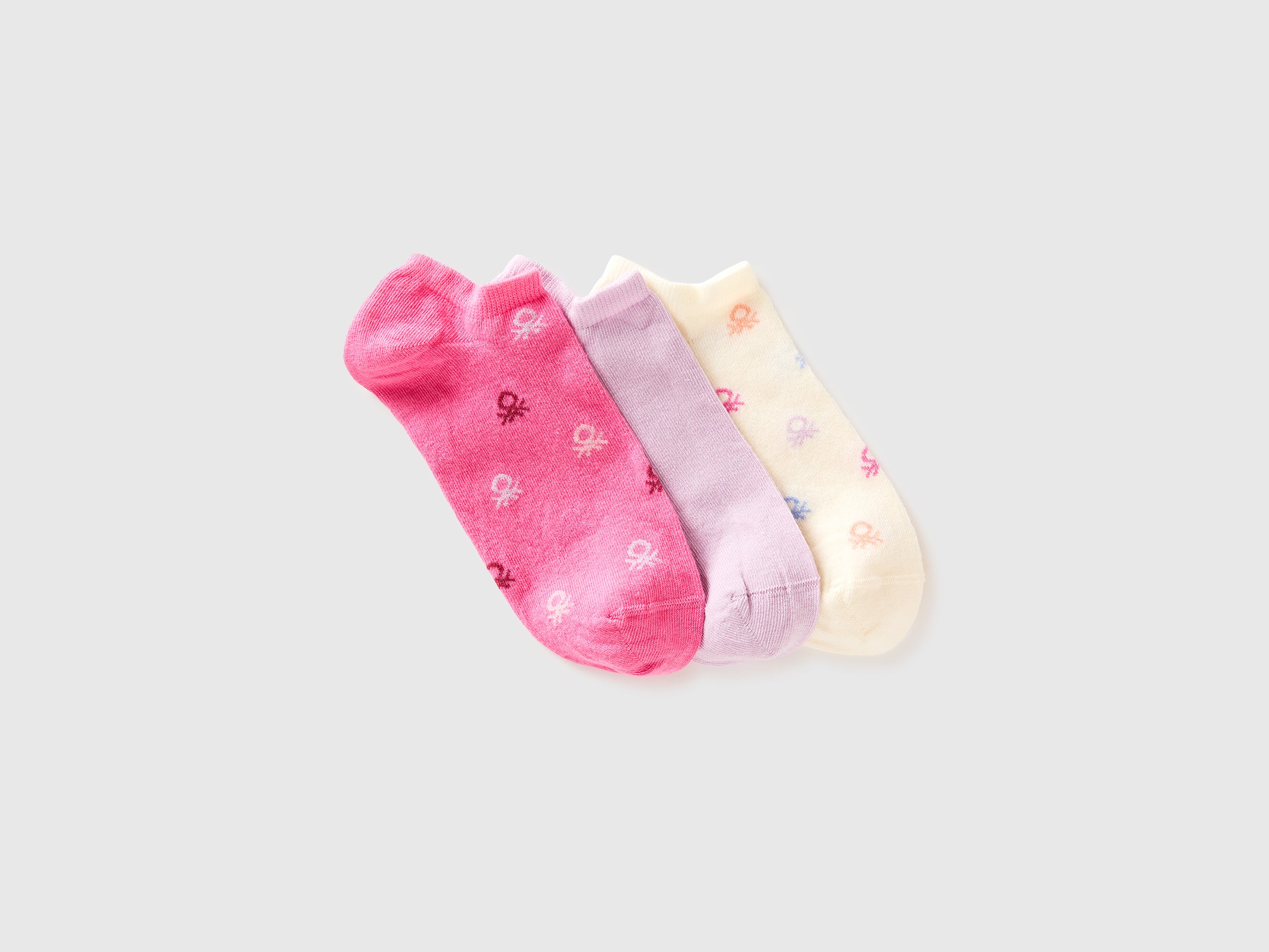 United Colors of Benetton 6AO5V7009 Calzini Corti 3 Paia 43-46