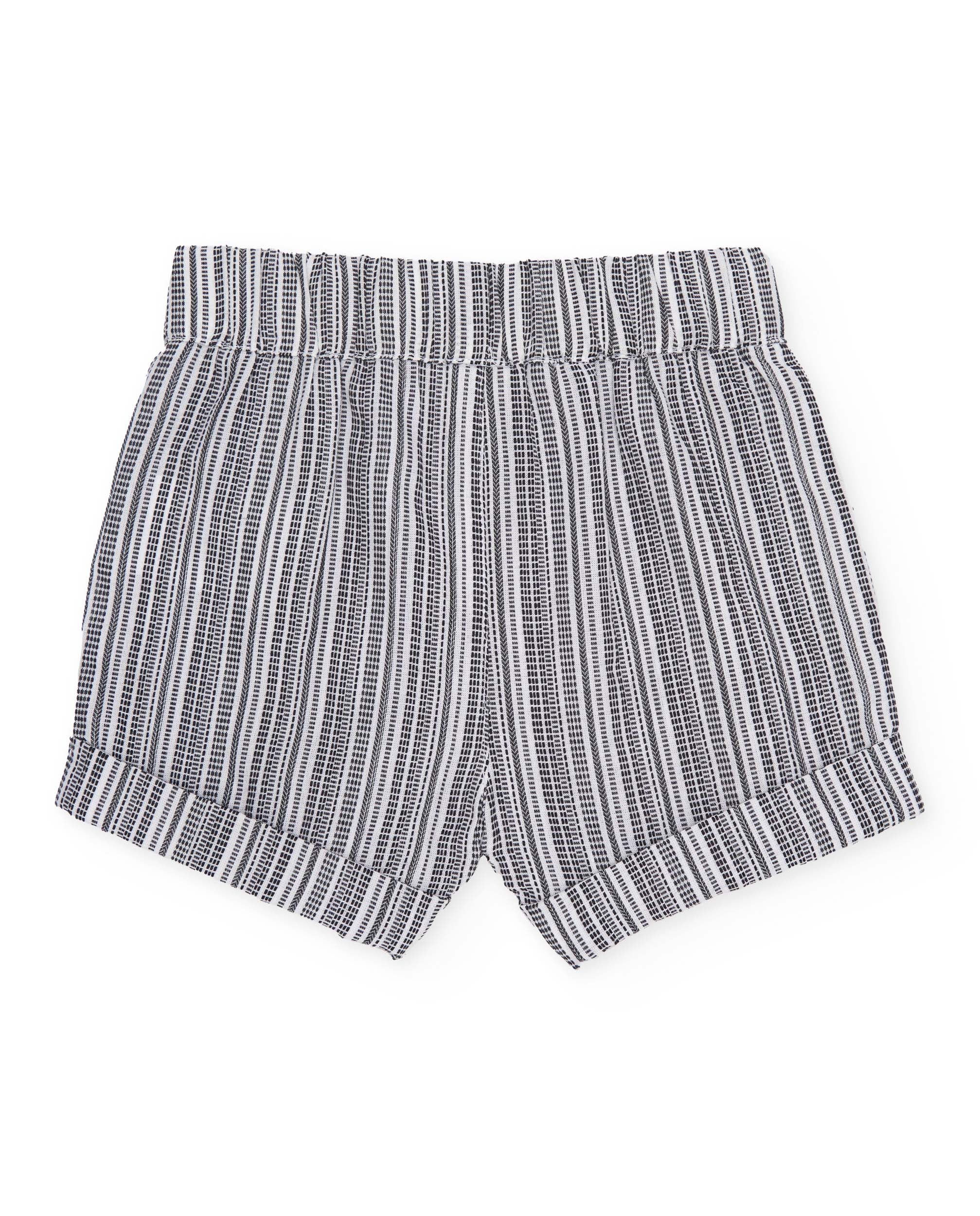 TucTuc Completo neonato bermuda camicia completo bianco righe