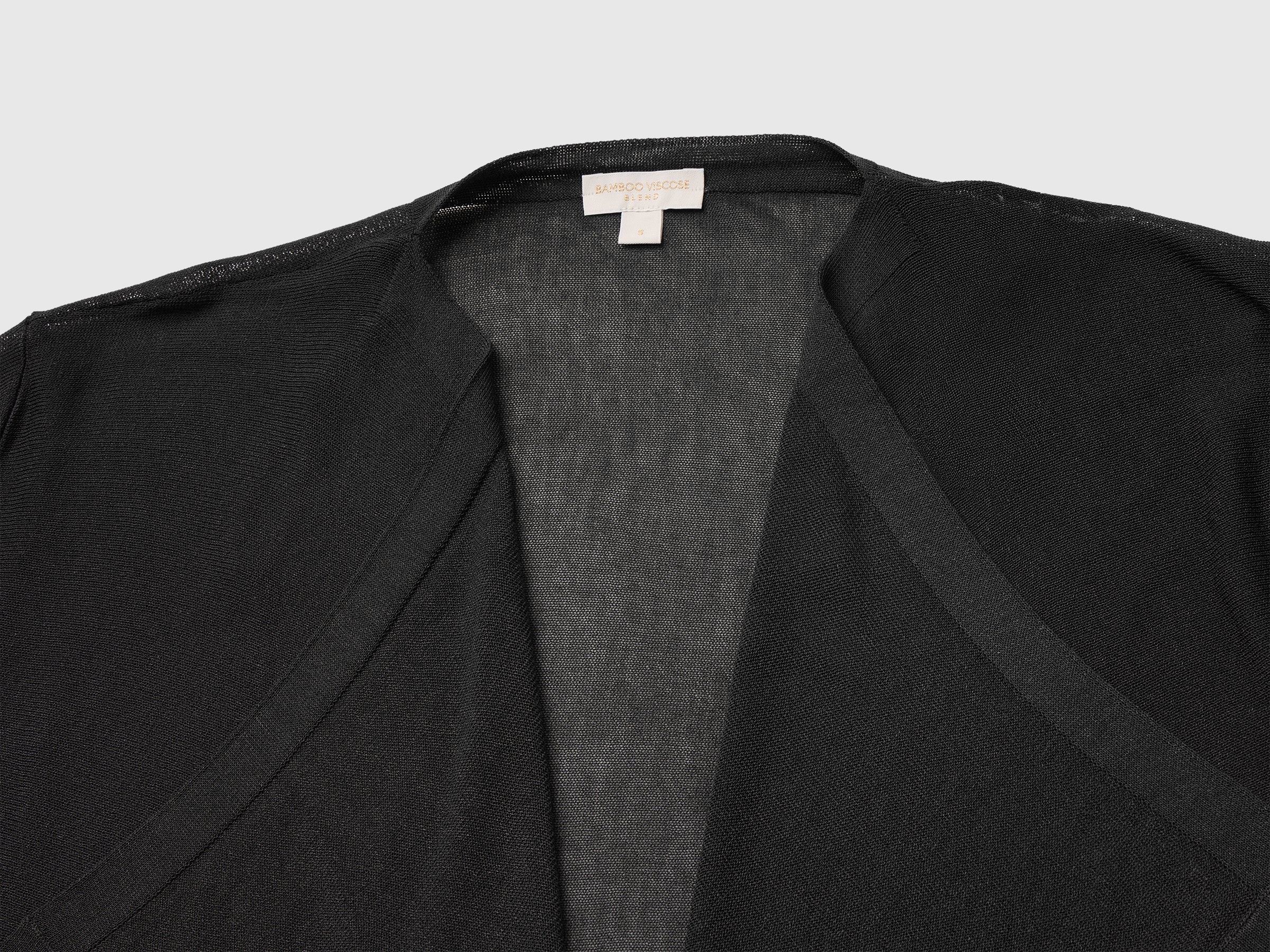 United Colors of Benetton Cardigan drappeggio viscosa bambù M