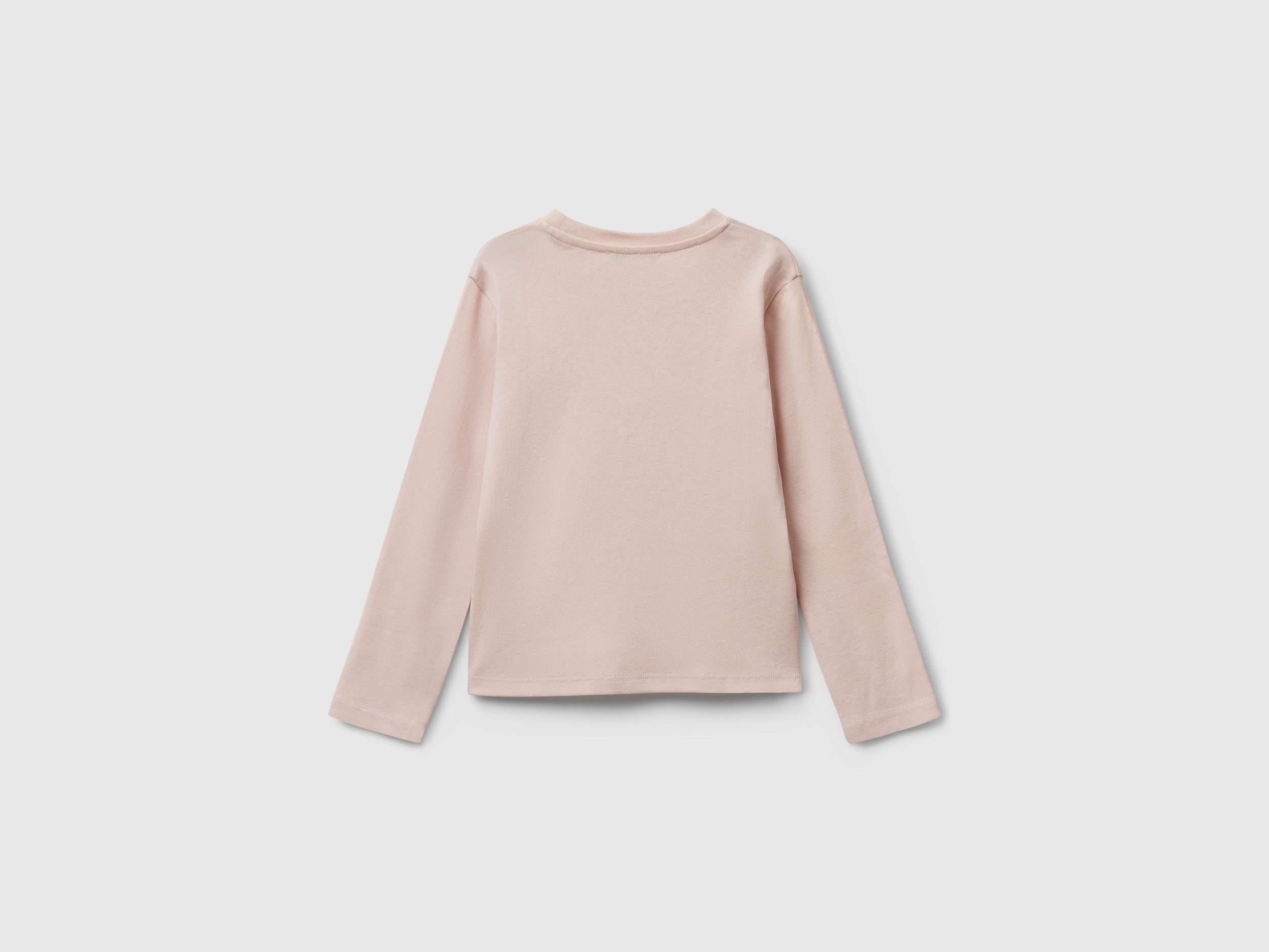 United Colors of Benetton maglietta logo glitter cotone 104