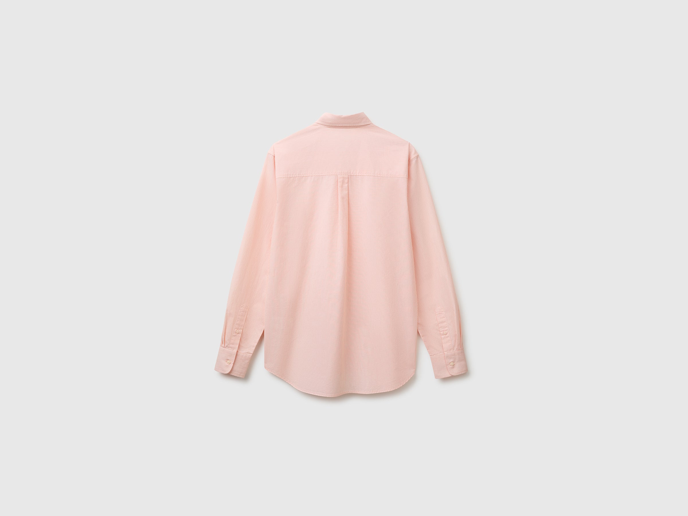 United Colors of Benetton camicia a righe regular fit cotone