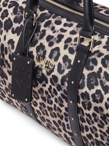 Liu Jo 00047 Borsone Viaggio Animalier Nylon