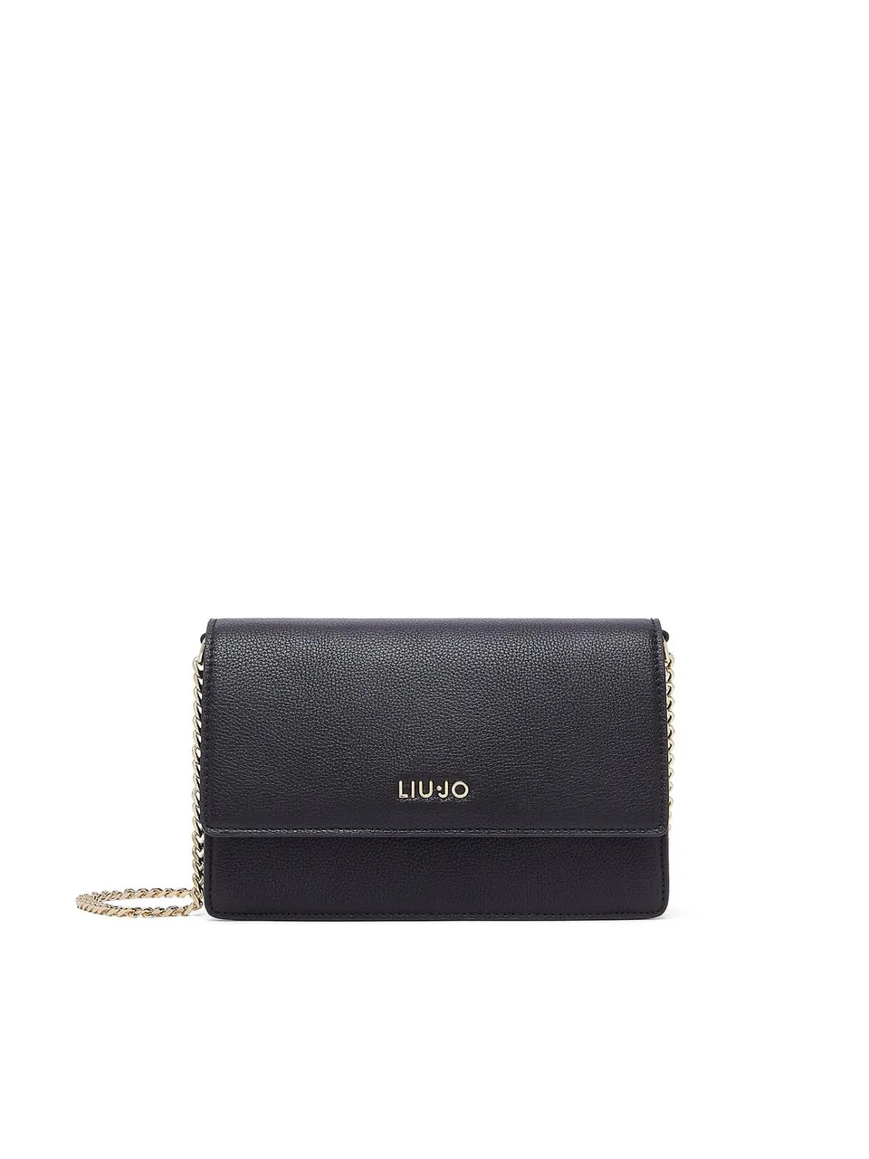 Liu Jo Borse Borsa a Tracolla Piccola Nero catena dorata