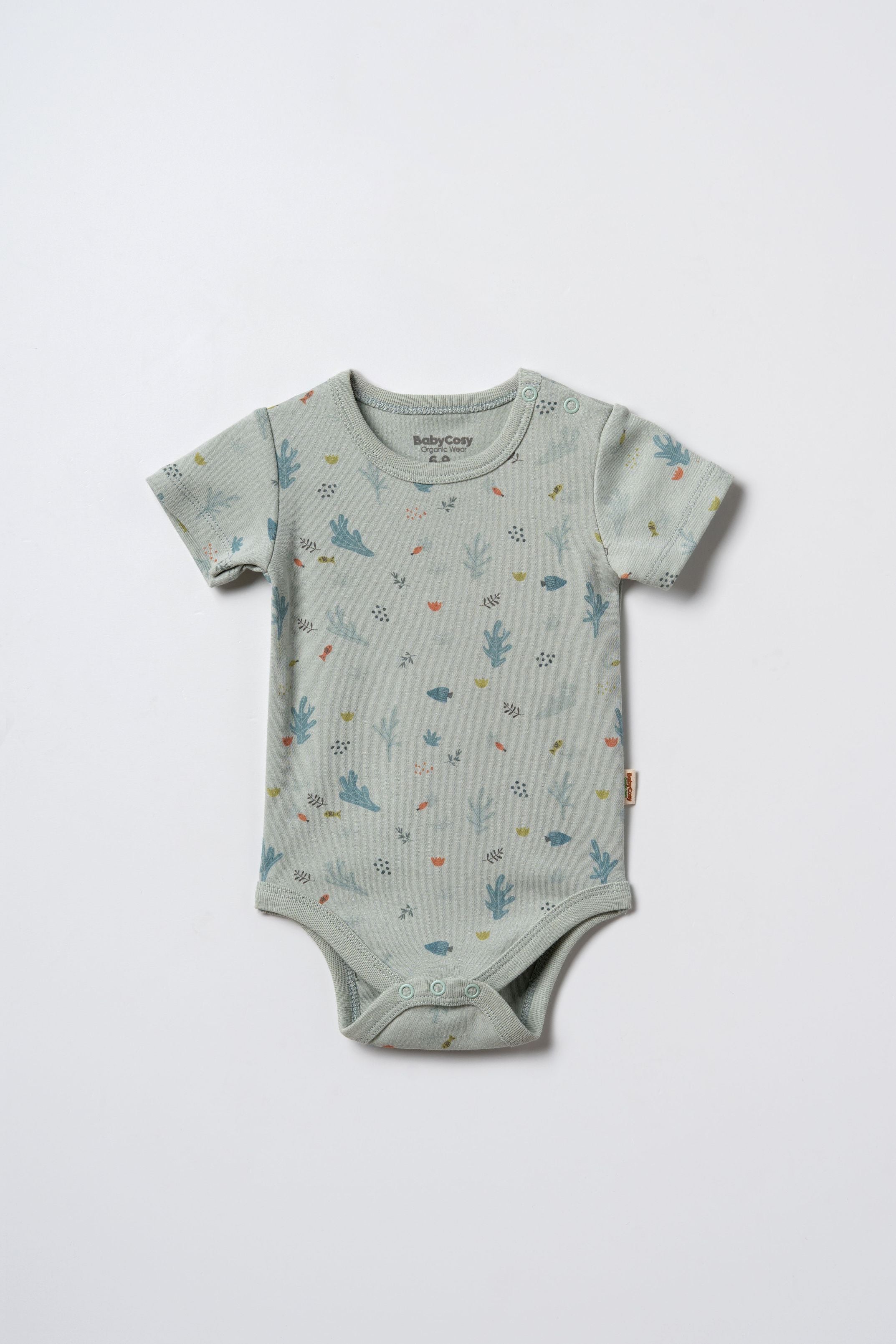 Babycosy Organic Mare Set 2 Body Neonato Cotone Organico