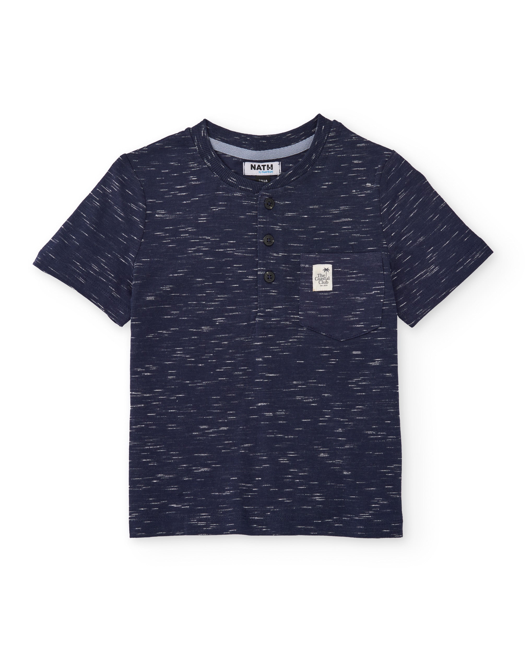 TucTuc Magliette bambino t-shirt navy melange tasca