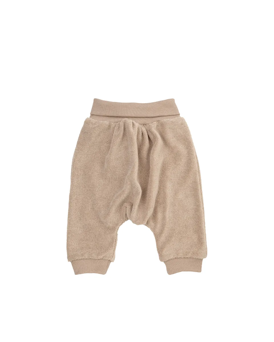 Woolly Organic SS27 Pantaloni Neonato Spugna Cotone Bio