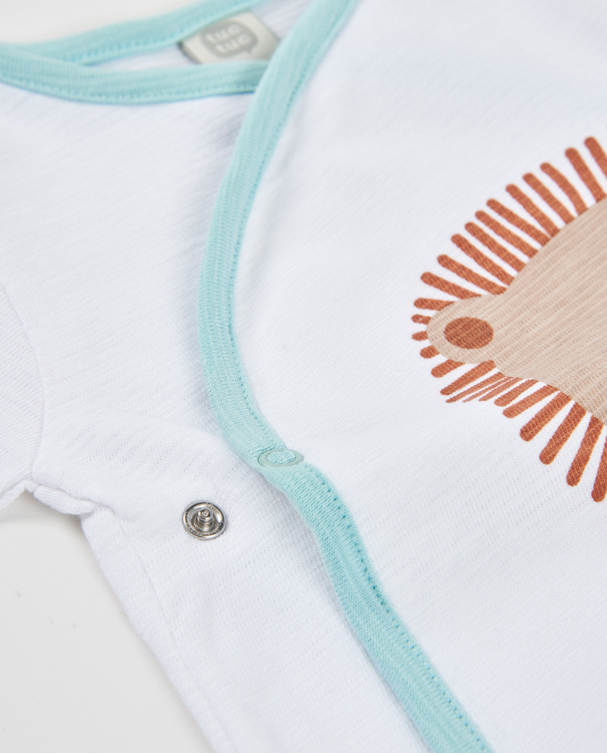 TucTuc Completi Completo Neonato Maglia Bianco Leone