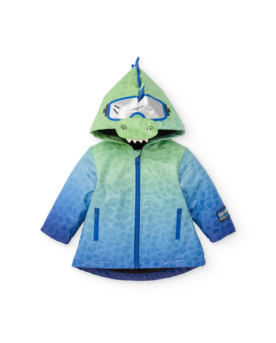 TucTuc Cappotti Impermeabile bambino blu coccodrillo