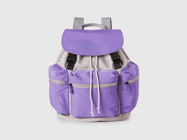 United Colors of Benetton Stranger Things zaino nylon bicolore