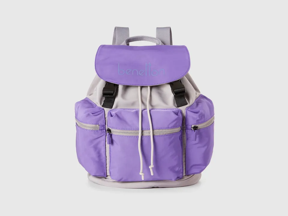 United Colors of Benetton Stranger Things zaino nylon bicolore