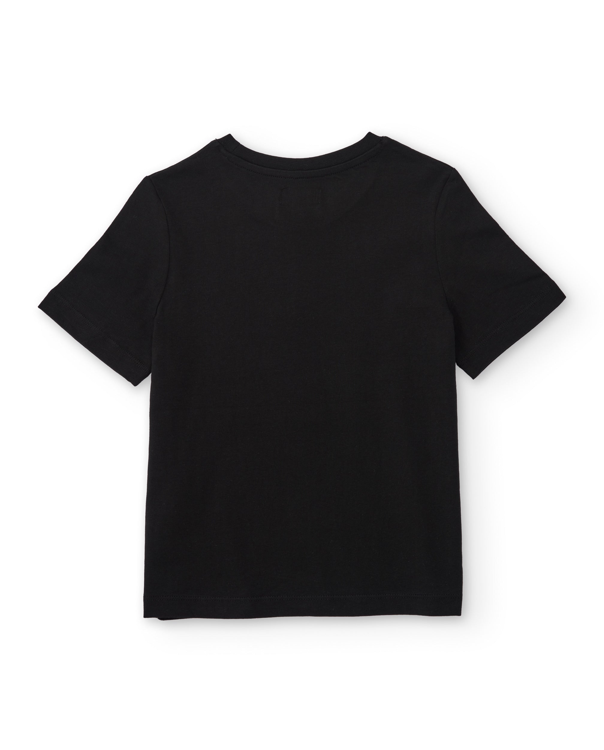 TucTuc Magliette T-Shirt Bimbo Nero Stampa Palme Cotone