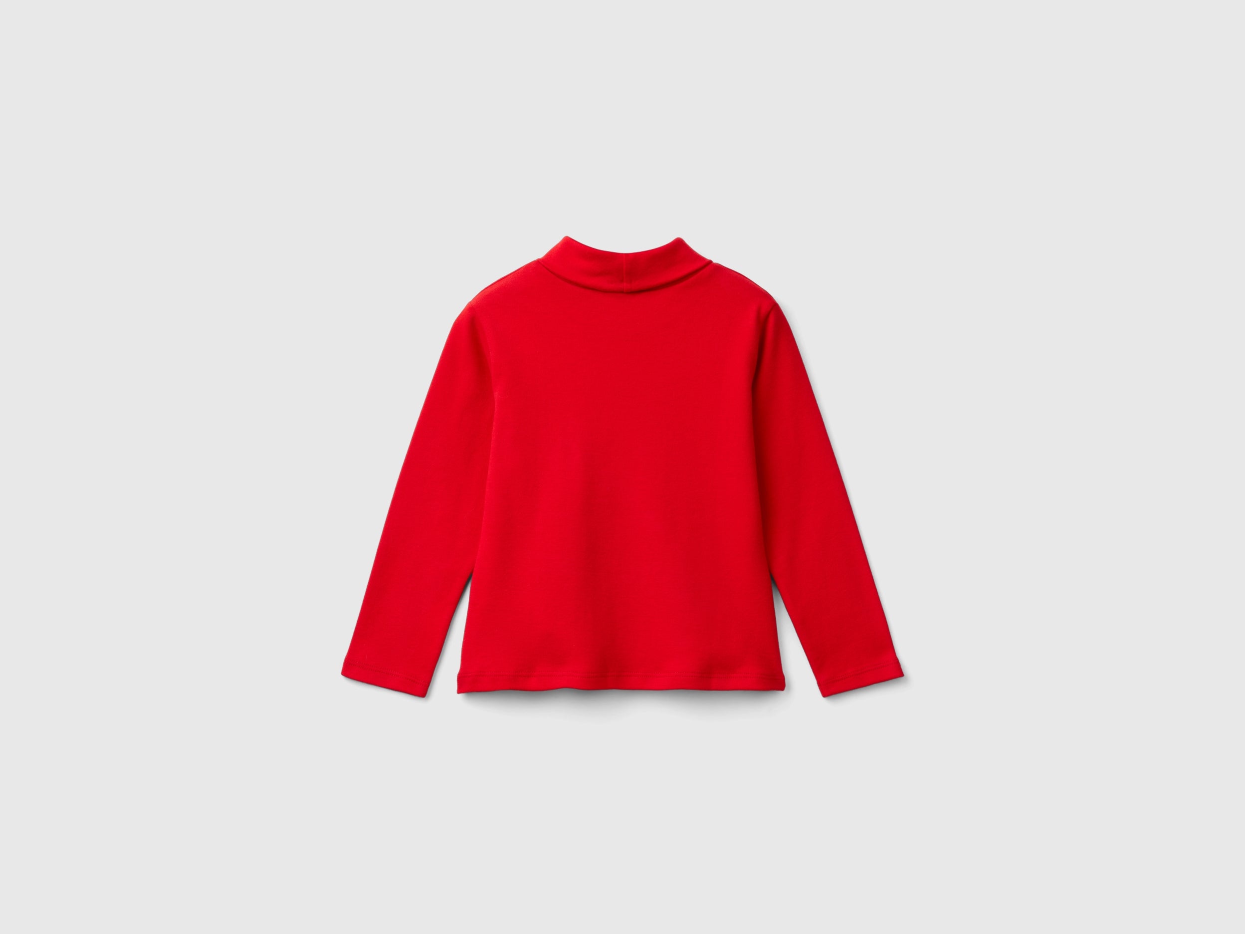United Colors of Benetton T-Shirt Collo Alto Cotone Bio Bimbo