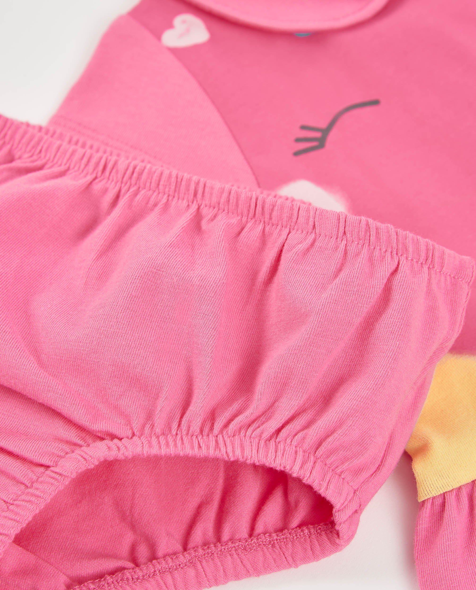 TucTuc Vestiti abitino neonata maglia gonna rosa