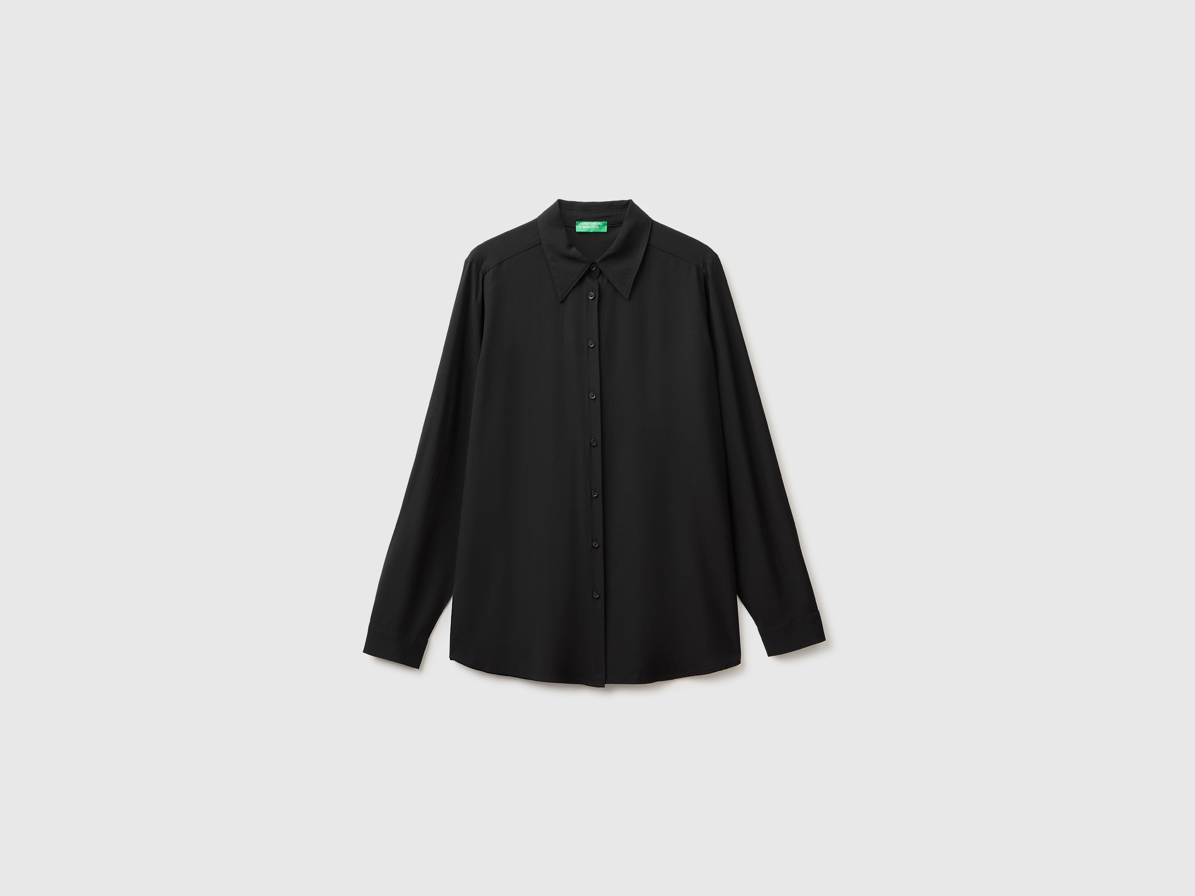 United Colors of Benetton Oversized viscose shirt camicia taglia XXS-XL