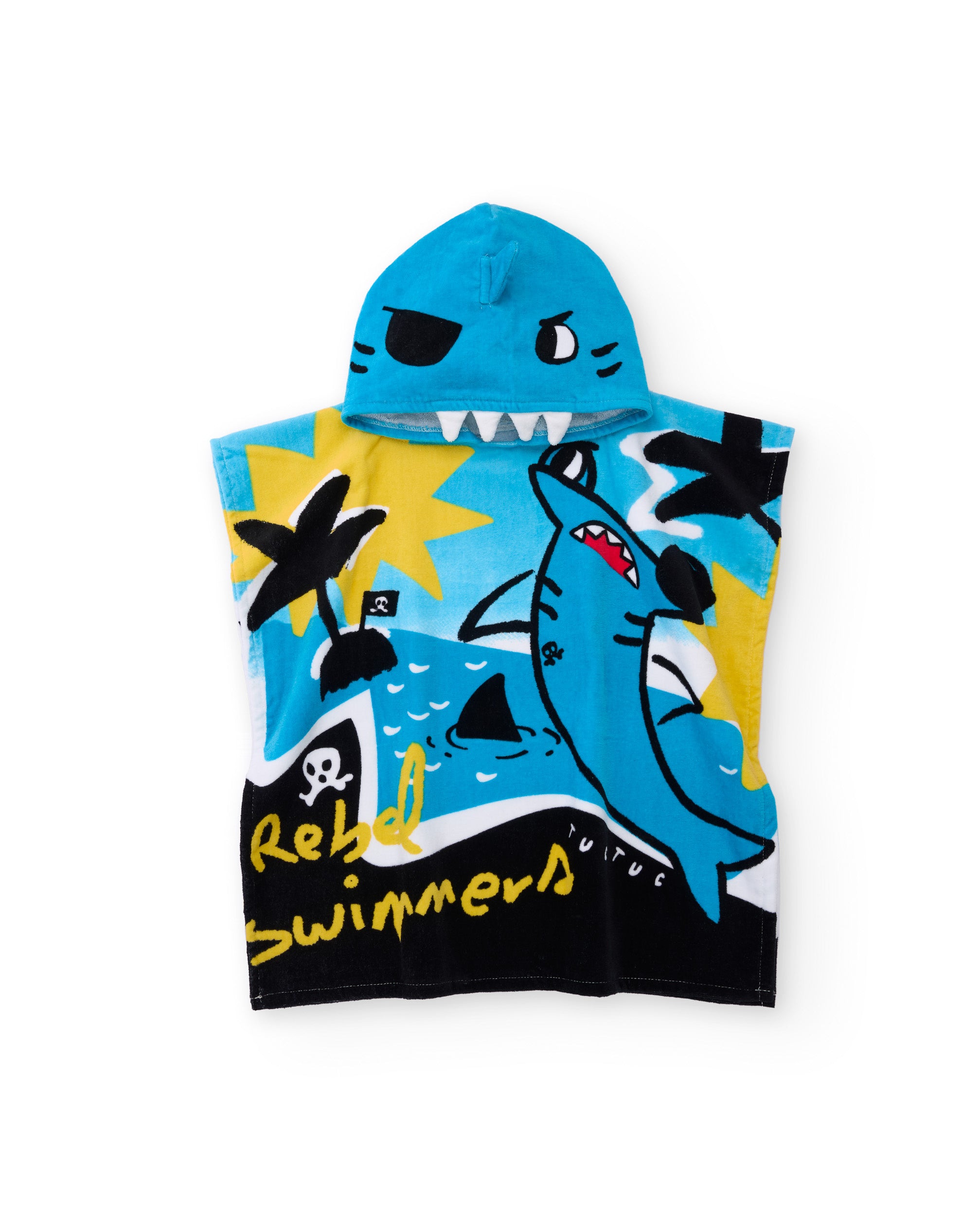 TucTuc Asciugamani Poncho Spugna Bambino Blu
