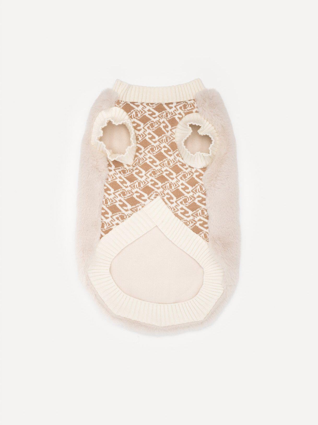 Liu Jo Pets Maglia Teddy XS Maglia Cane Caramello Morbida