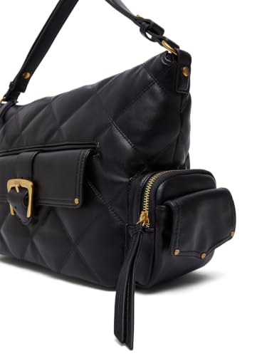 Liu Jo Borse Hobo 22222 Matelassé T_U_ Nera Media