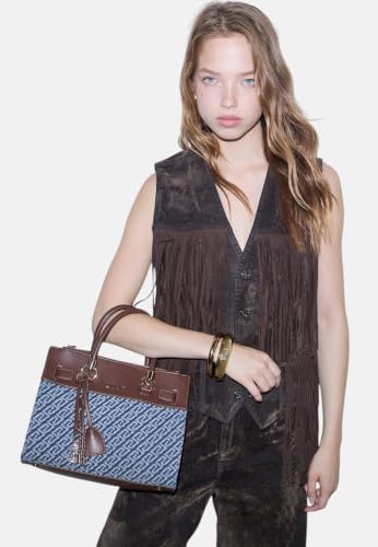 Liu Jo Borsa Satchel Denim 00770 27x21 cm charm