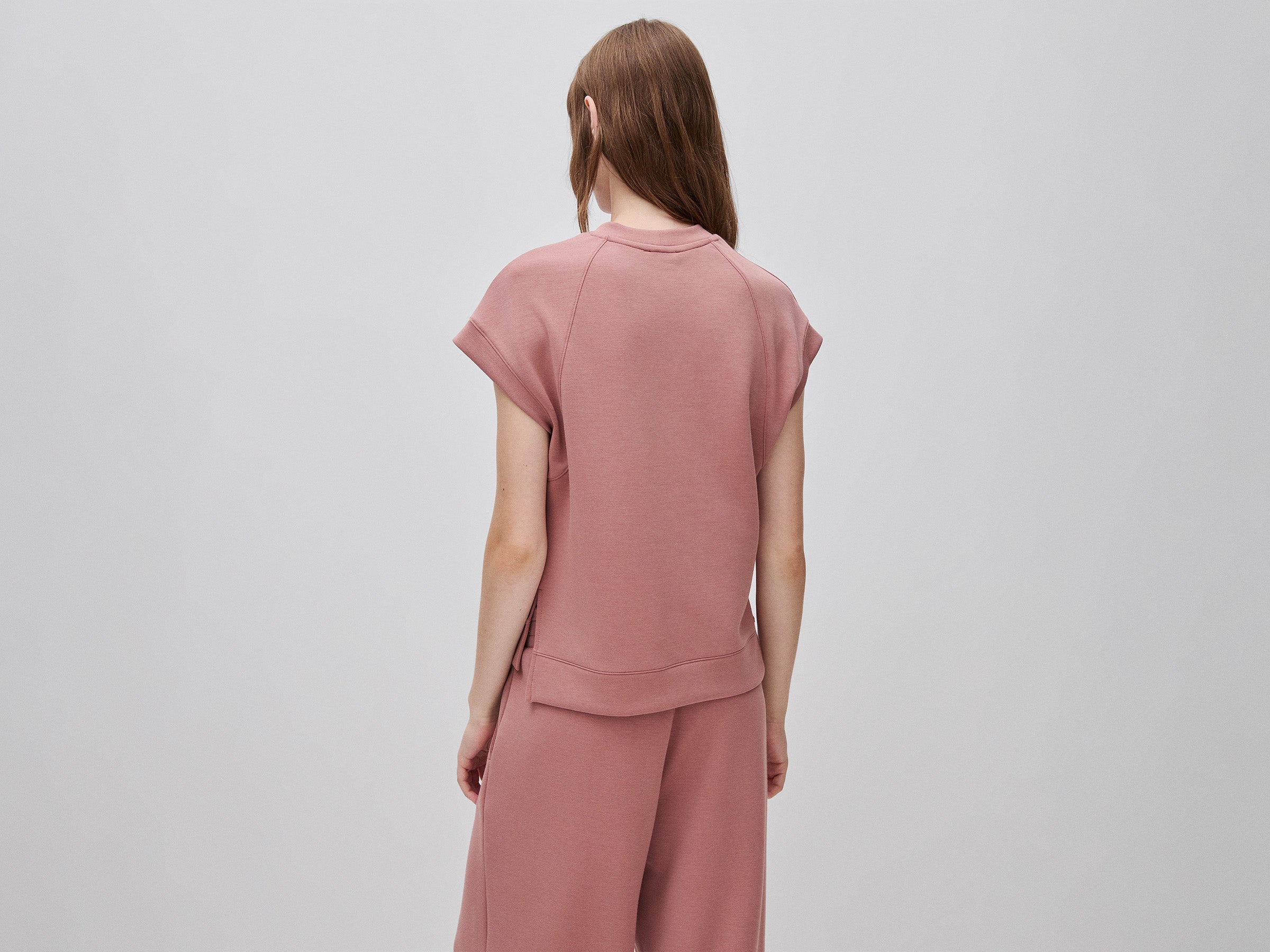 United Colors of Benetton Flowing Top maglietta modale S scollo rotondo