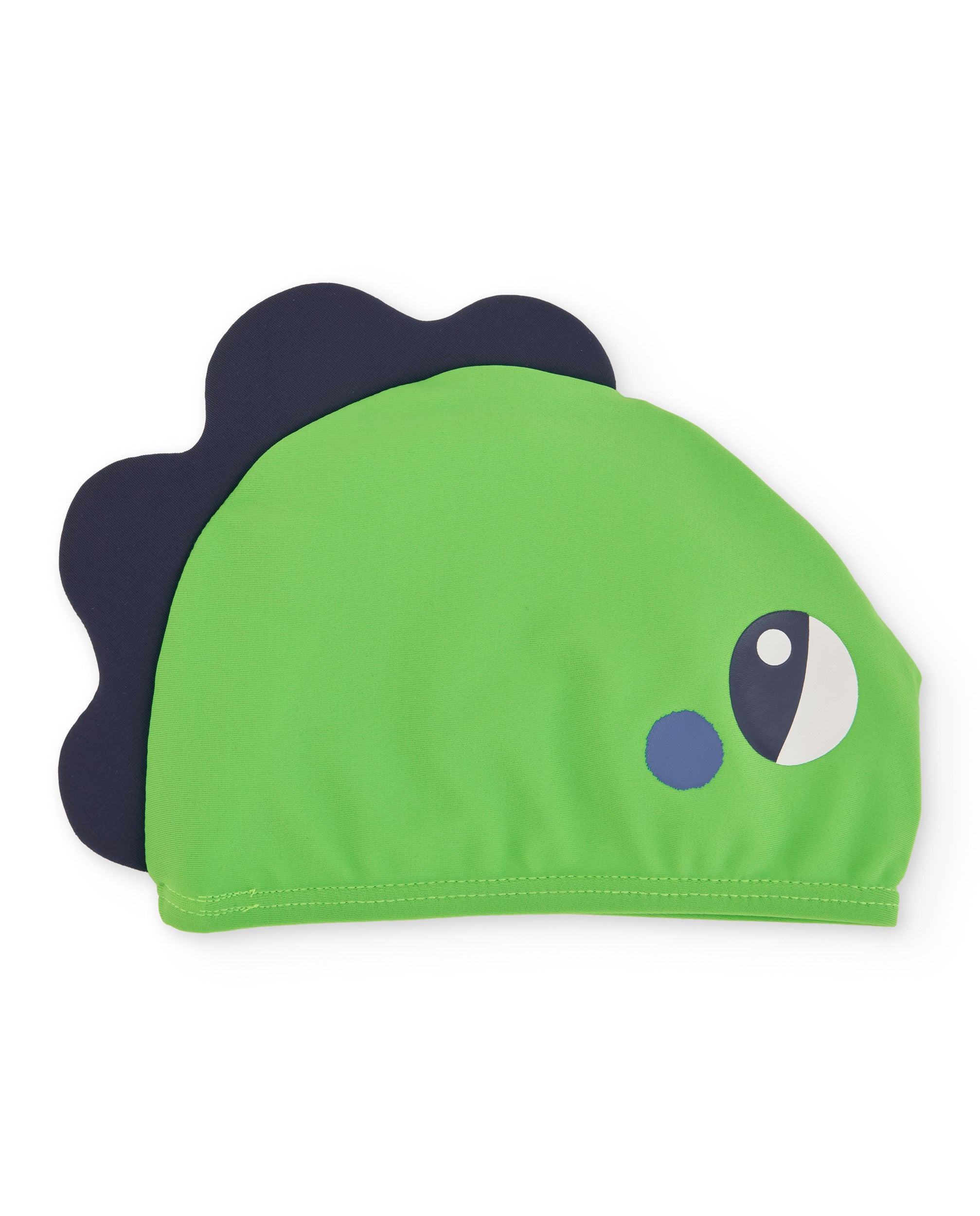 TucTuc Accessori cuffia nuoto bimbo verde con pinna