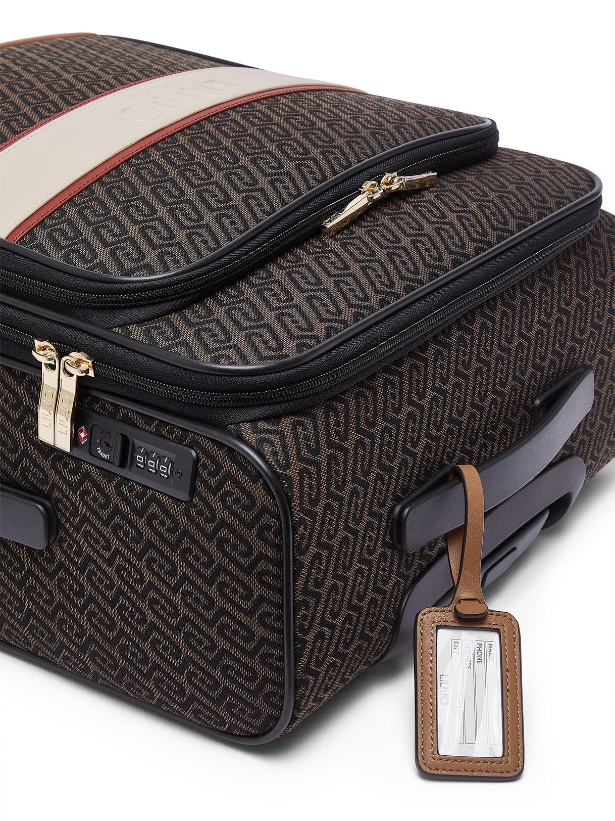 Liu Jo Borse Trolley monogram jacquard 00533 grande
