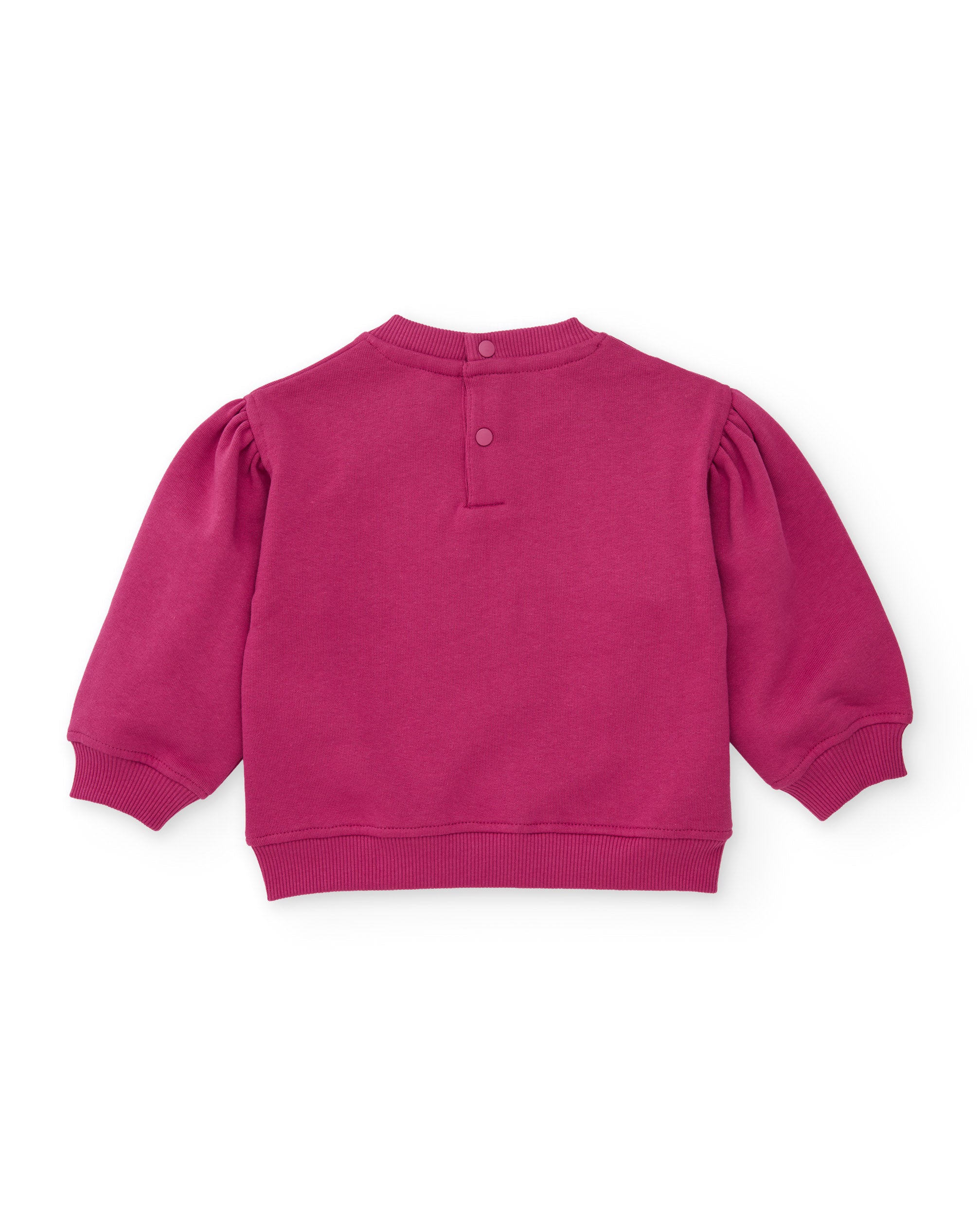 TucTuc Completi Tuta bambina fucsia felpa fiocco