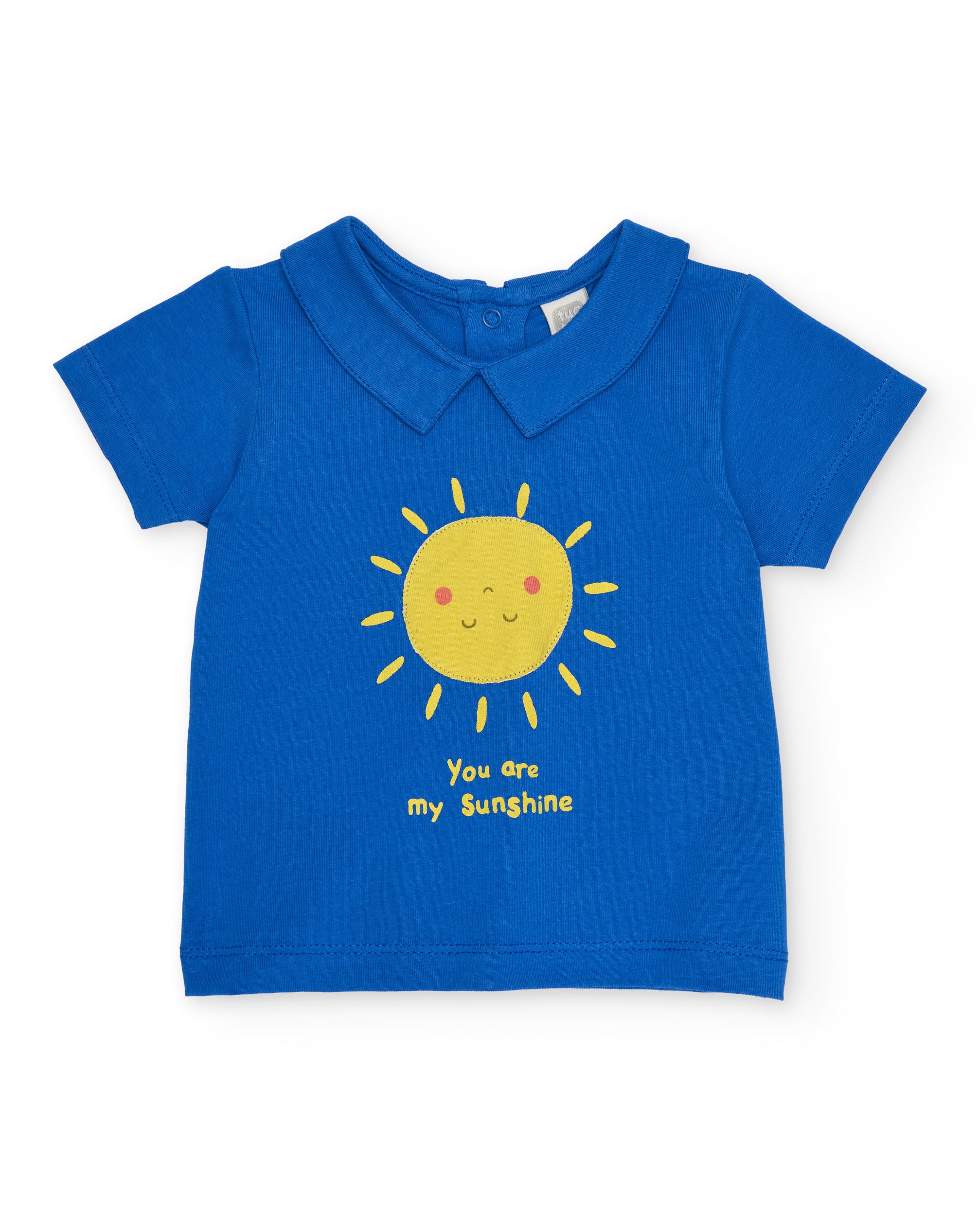 TucTuc Completo neonato maglia sole blu 0-1 mesi 2 pezzi