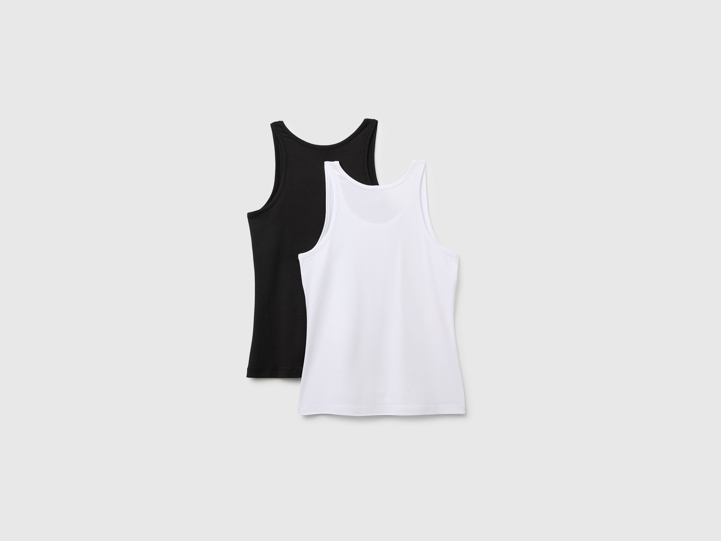 United Colors of Benetton T-Shirts set 2 canotte cotone modal