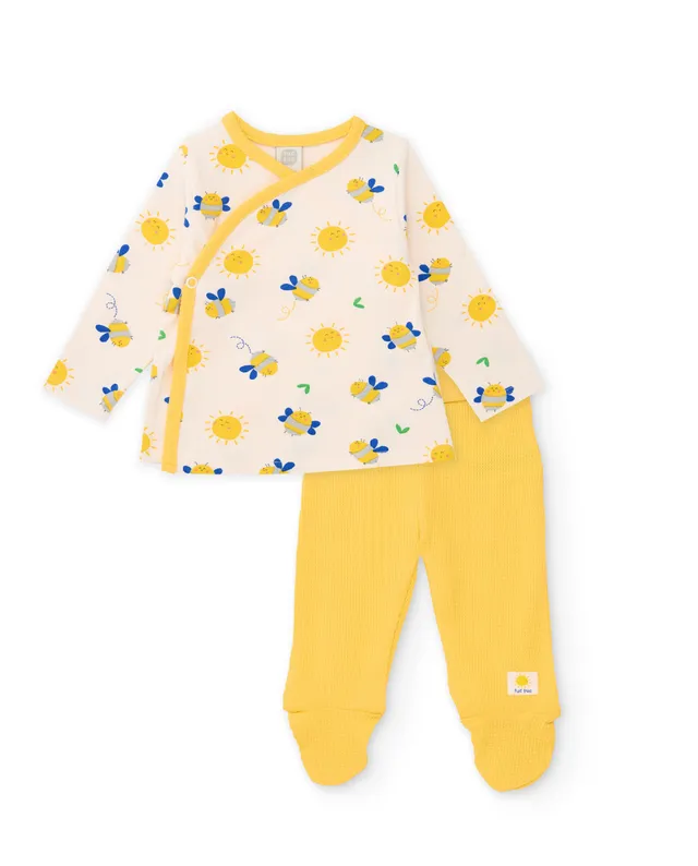 TucTuc Completi set maglia neonato crudo 0-1 mesi