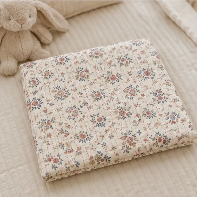 Petite Citrouille Alma lange mussola neonato 60x60 cotone