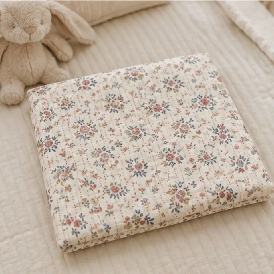 Petite Citrouille Alma lange mussola neonato 60x60 cotone