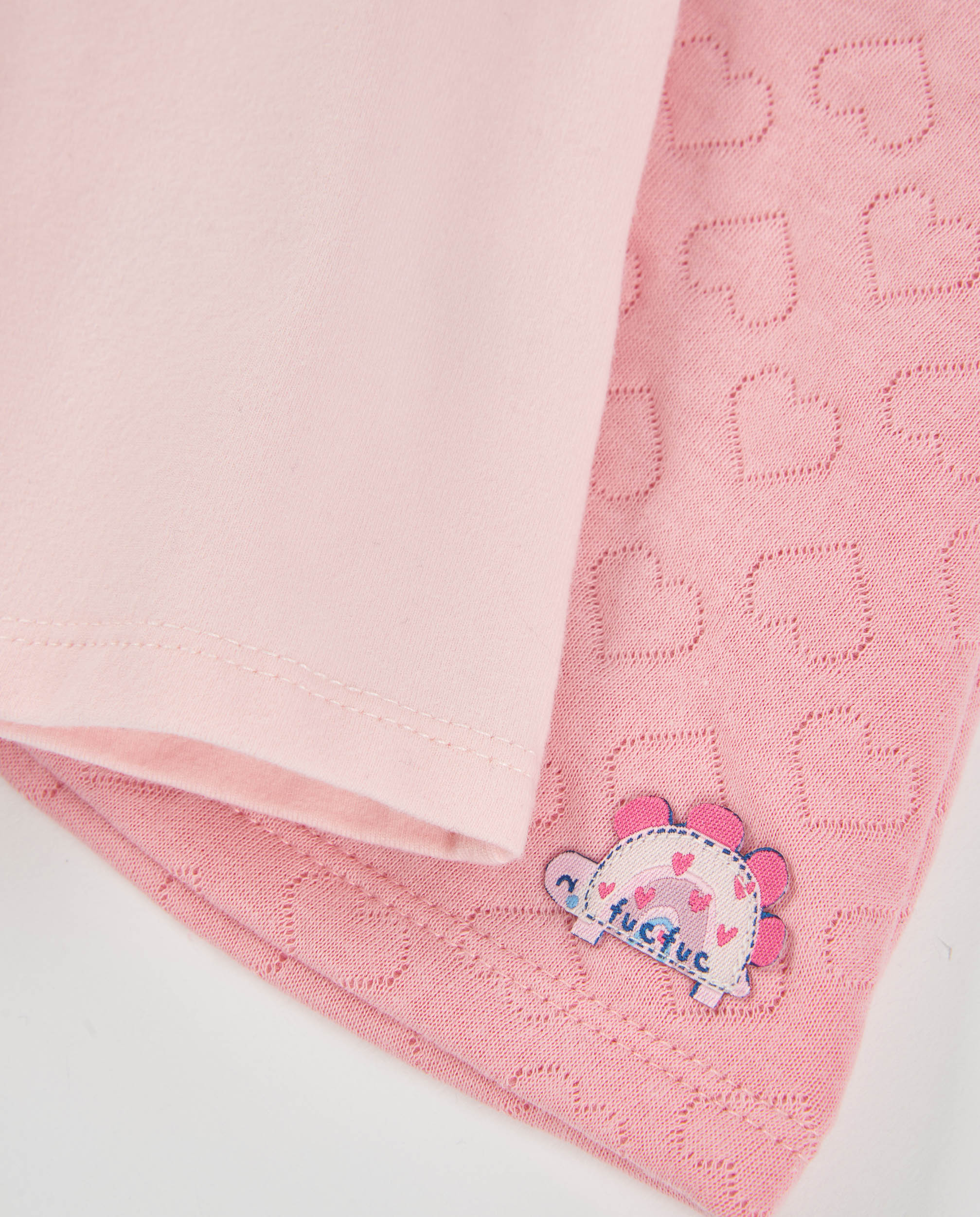 TucTuc Completi Roar Dino Completo Neonata Rosa 2 Pezzi