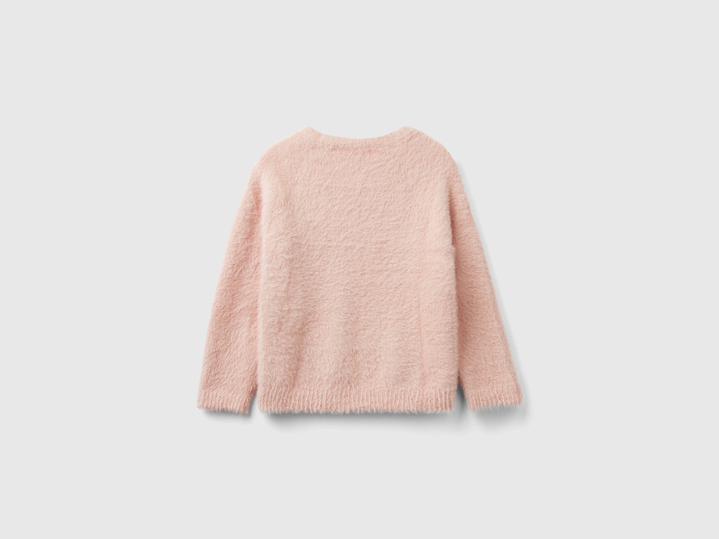 United Colors of Benetton Maglione Filato Peloso Bimbo Collo Rotondo