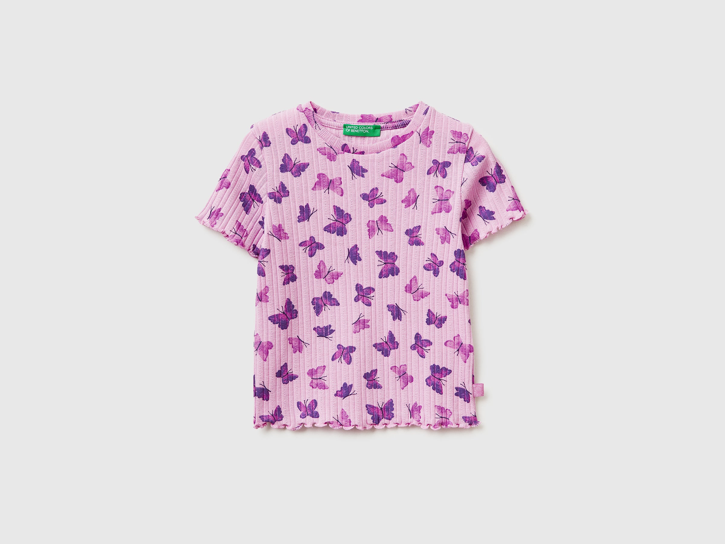 Benetton T-Shirts and Tops t-shirt cotone 104 fantasia