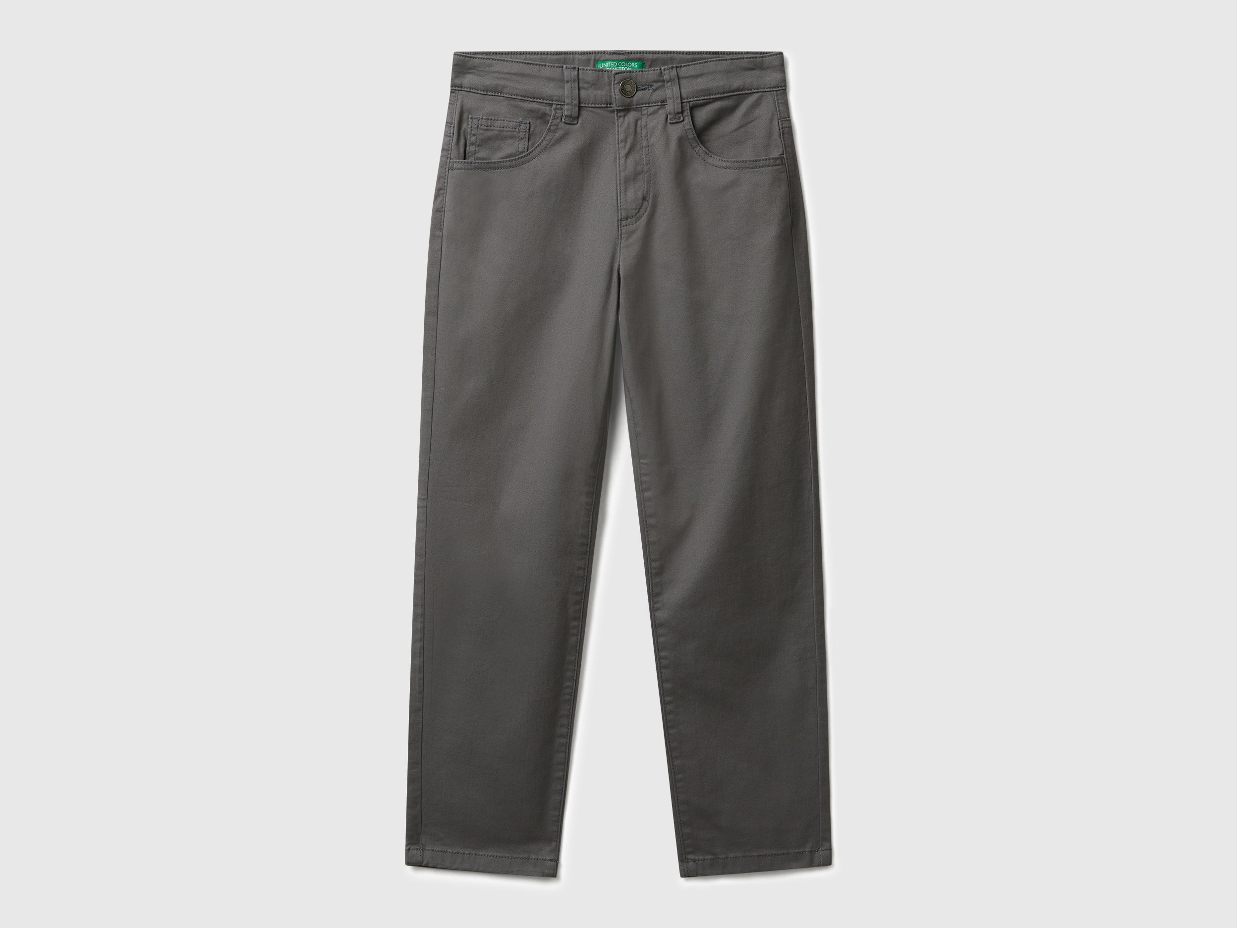 United Colors of Benetton Trousers pantaloni cotone elasticizzato M