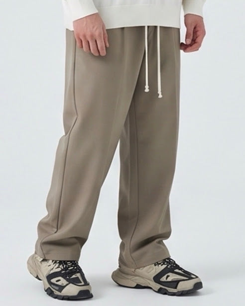 Sottosopra an016094 pantalone cammello M wide leg