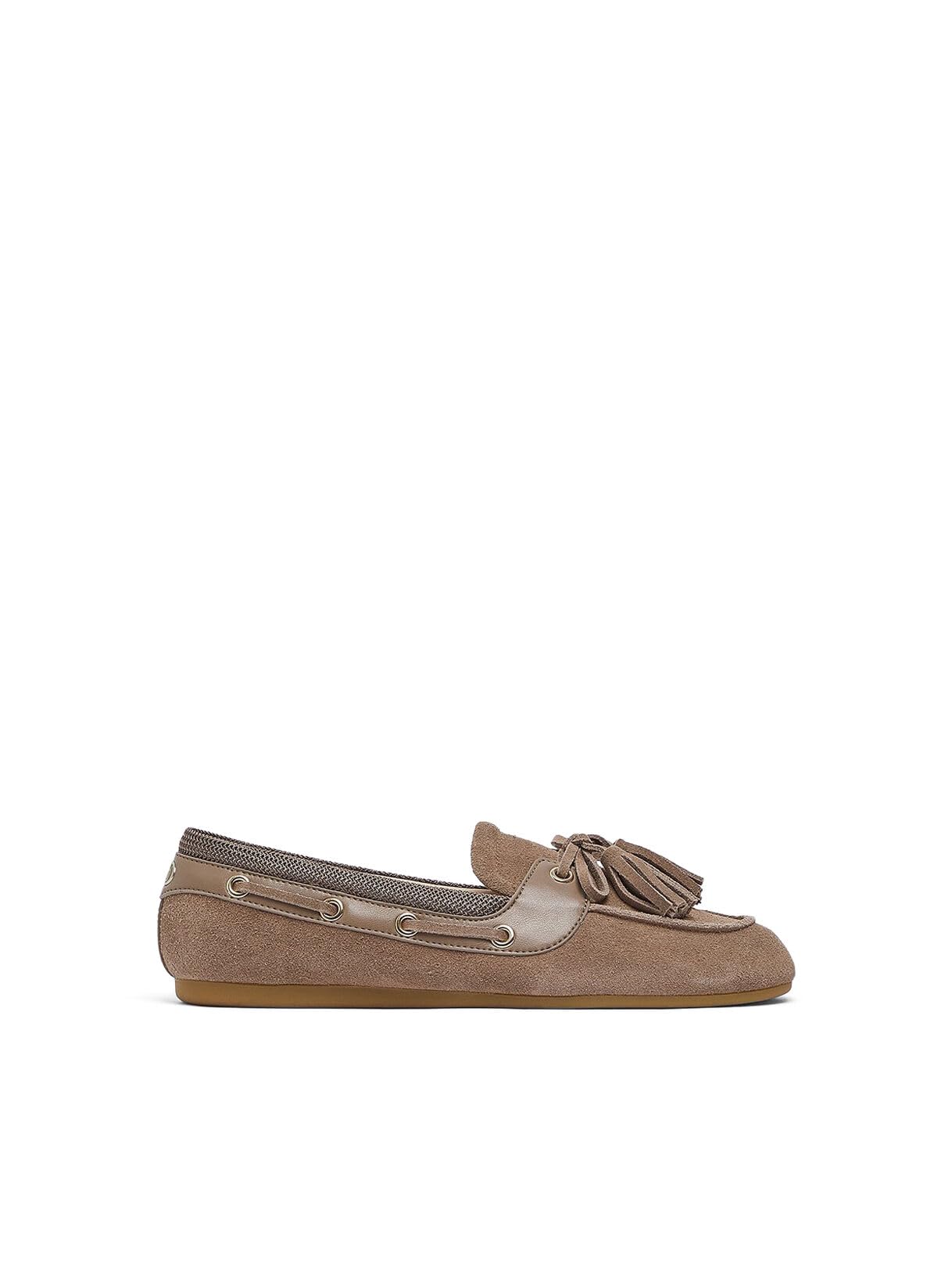 Liu Jo Scarpe Mocassini Suede Beige 35 EU
