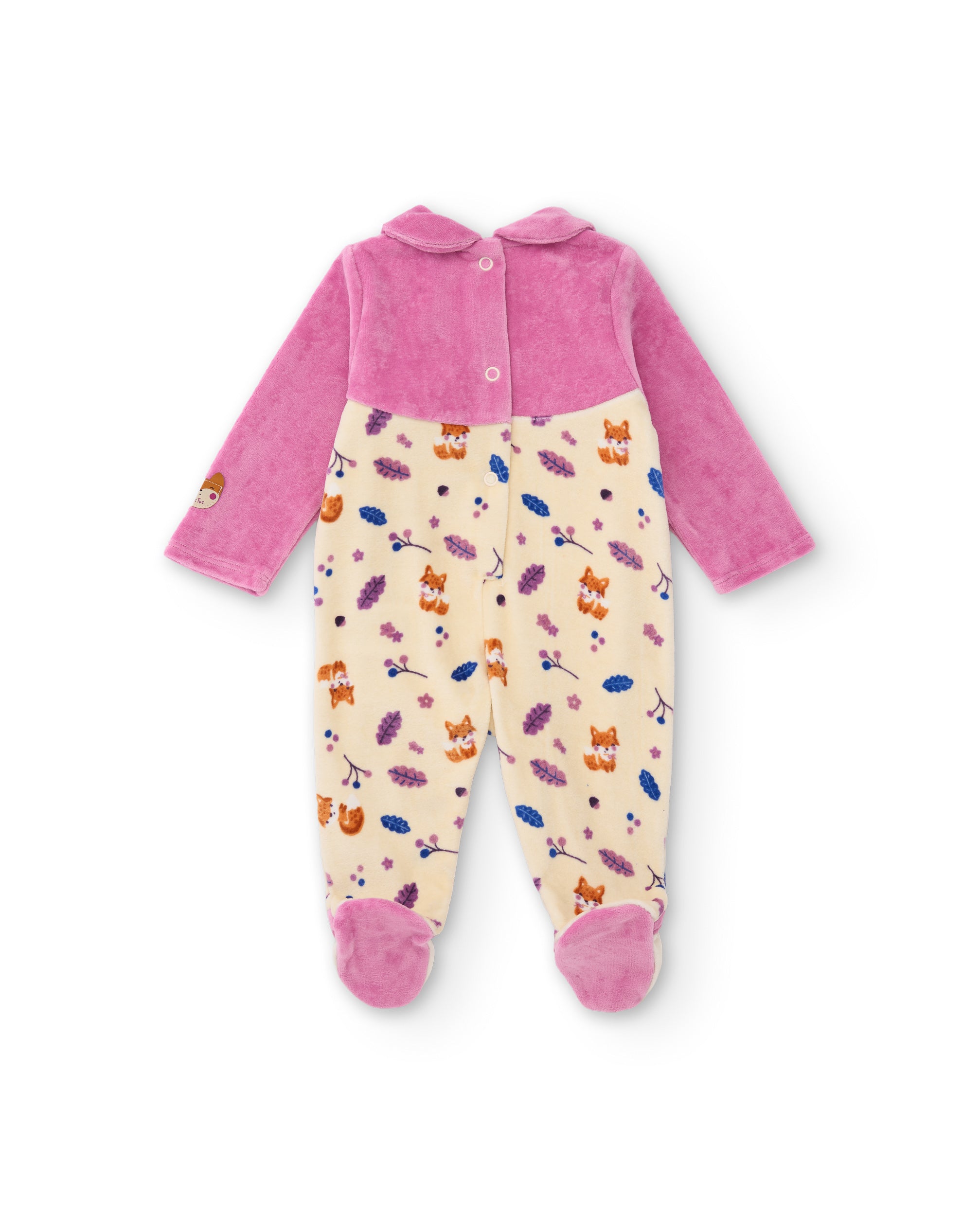 TucTuc Tutine tutina neonata rosa animaletti cotone