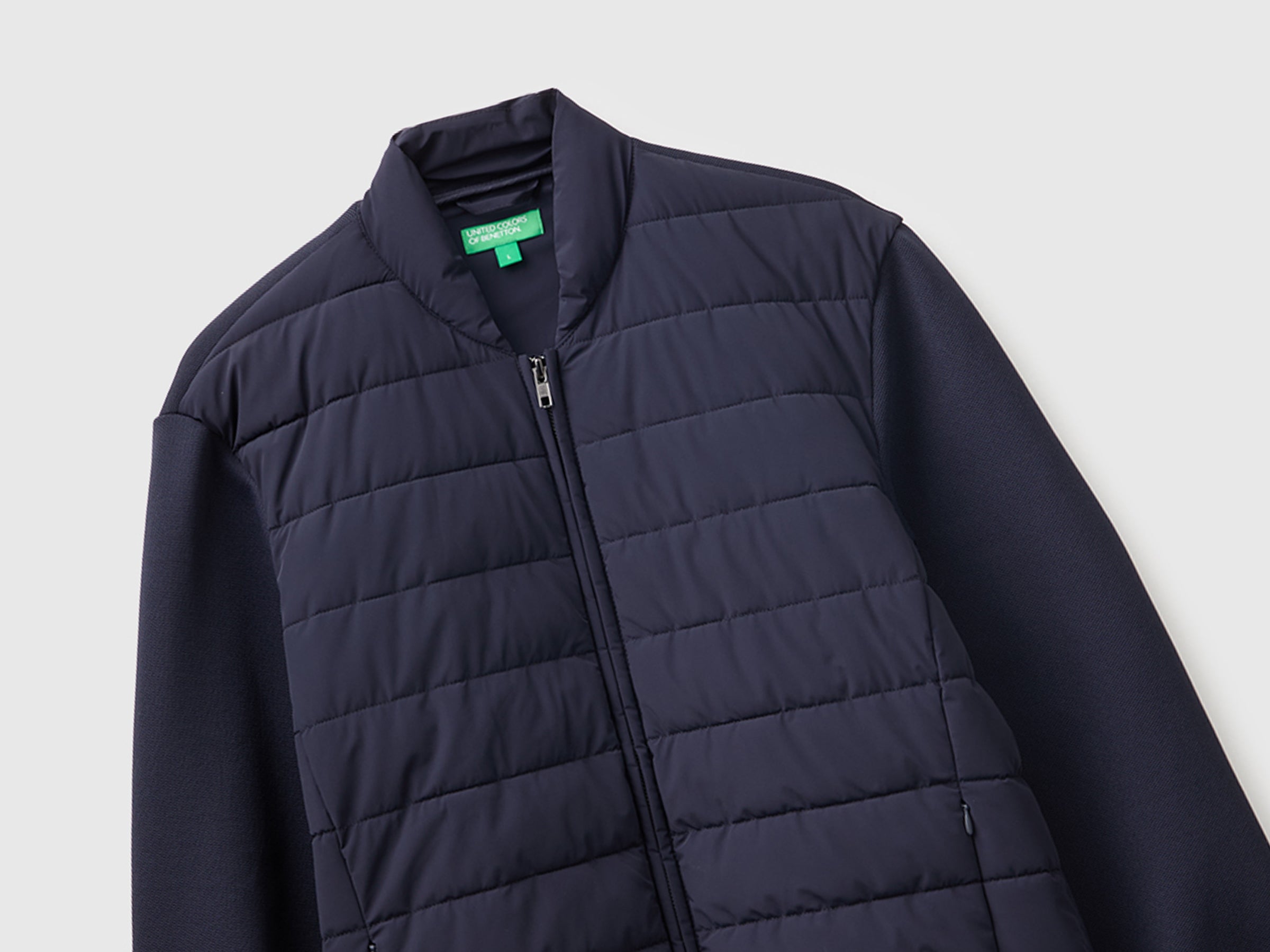 United Colors of Benetton Giacca Corta Giubbotto Nylon M Trapuntata