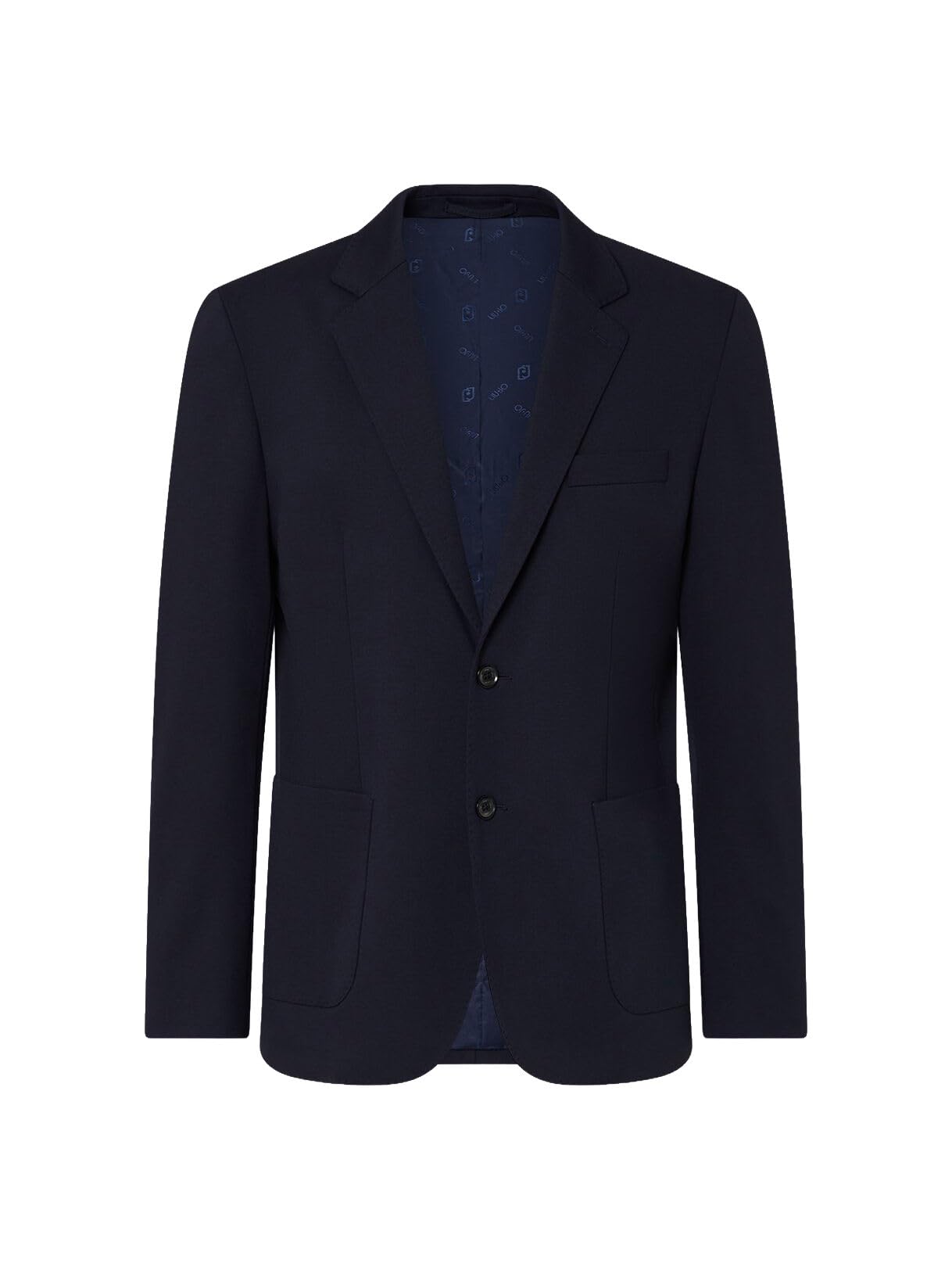 Liu Jo Blazer in Jersey 44 Blu Denim Viscosa