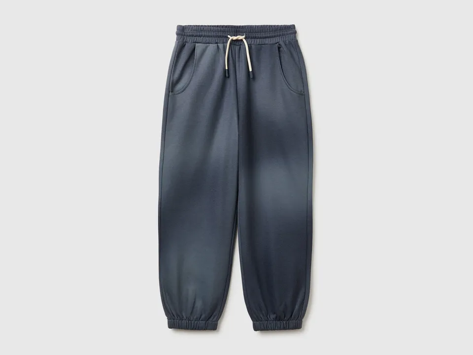 United Colors of Benetton joggers stampa sfumata cotone S-XXXL