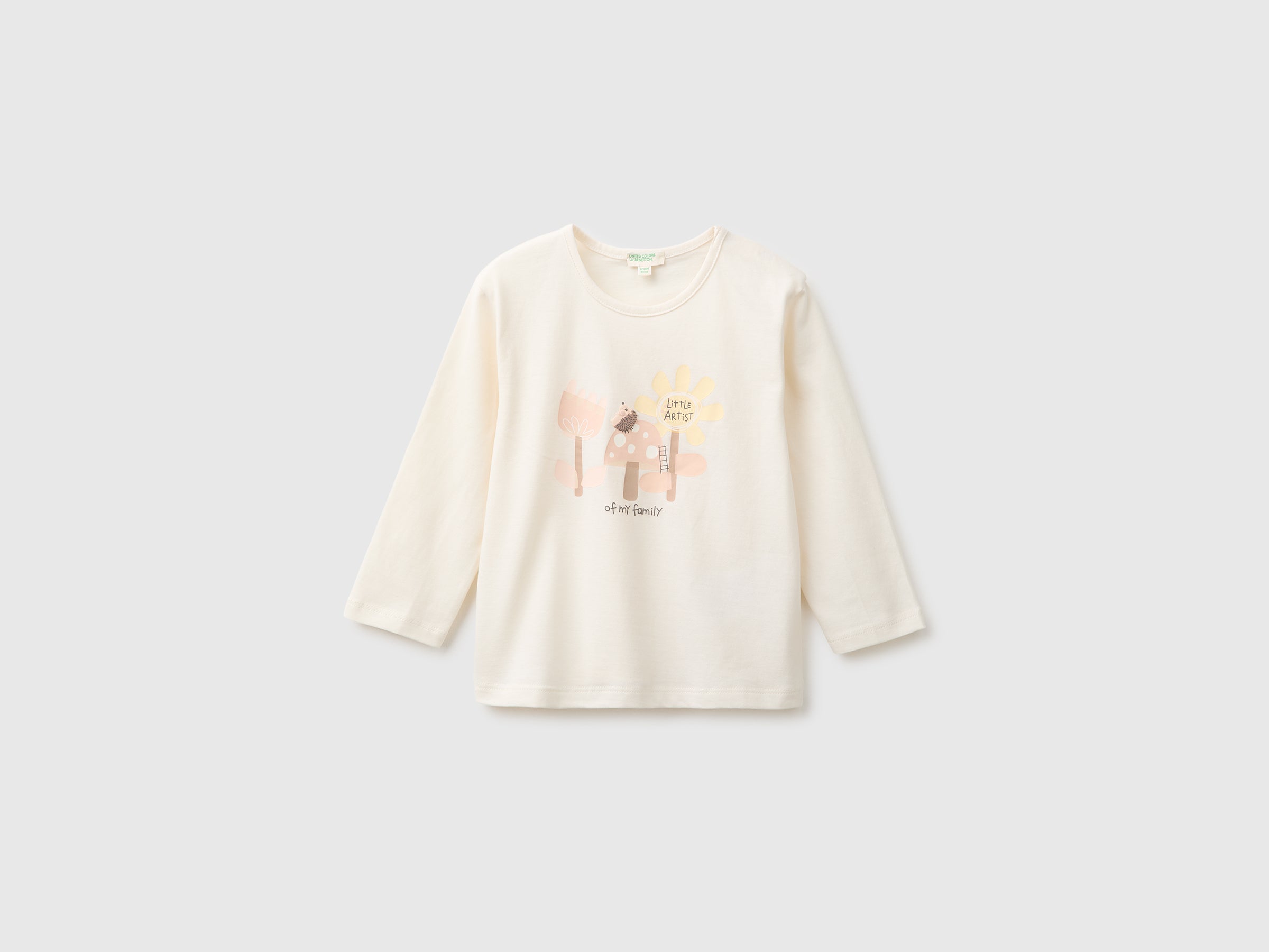 United Colors of Benetton Organic maglietta neonato cotone bio